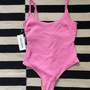 Zulu and Zephyr Pink One Piece Swim Suit